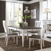 Allyson Park Table & 4 Chairs 417-C1500S/T4072.